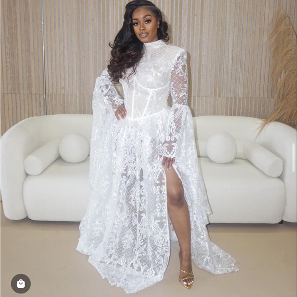 blithe la | Dresses | I Do Corset Dress | Poshmark